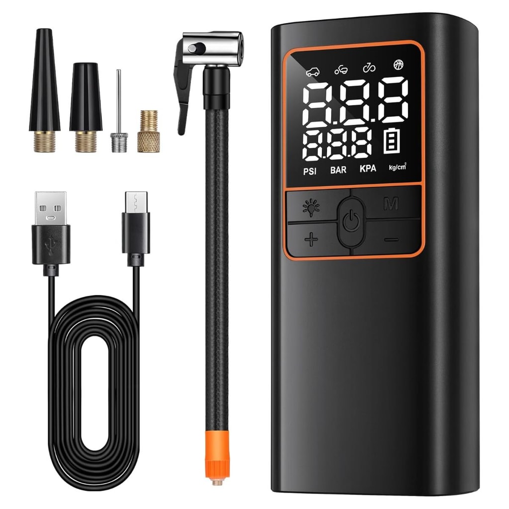 Cordless Air Compressor Tire Inflator