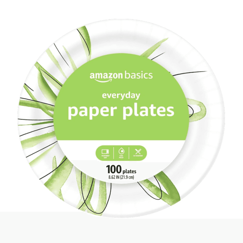 Amazon Basics Paper Plates