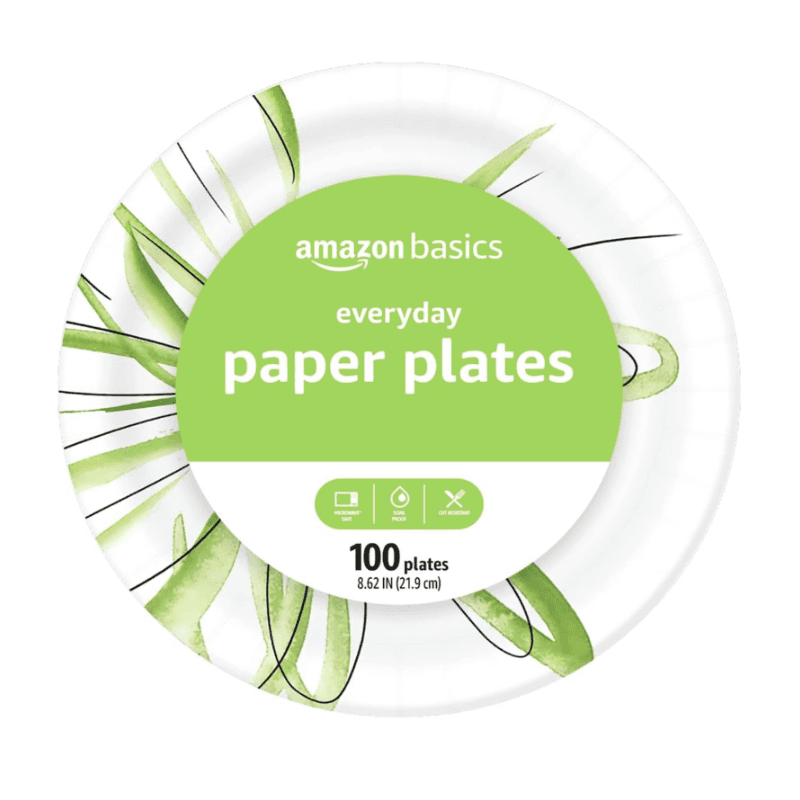 Amazon Basics Paper Plates