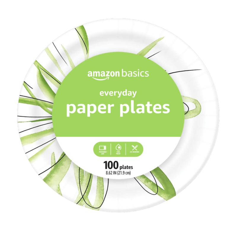 Amazon Basics Paper Plates