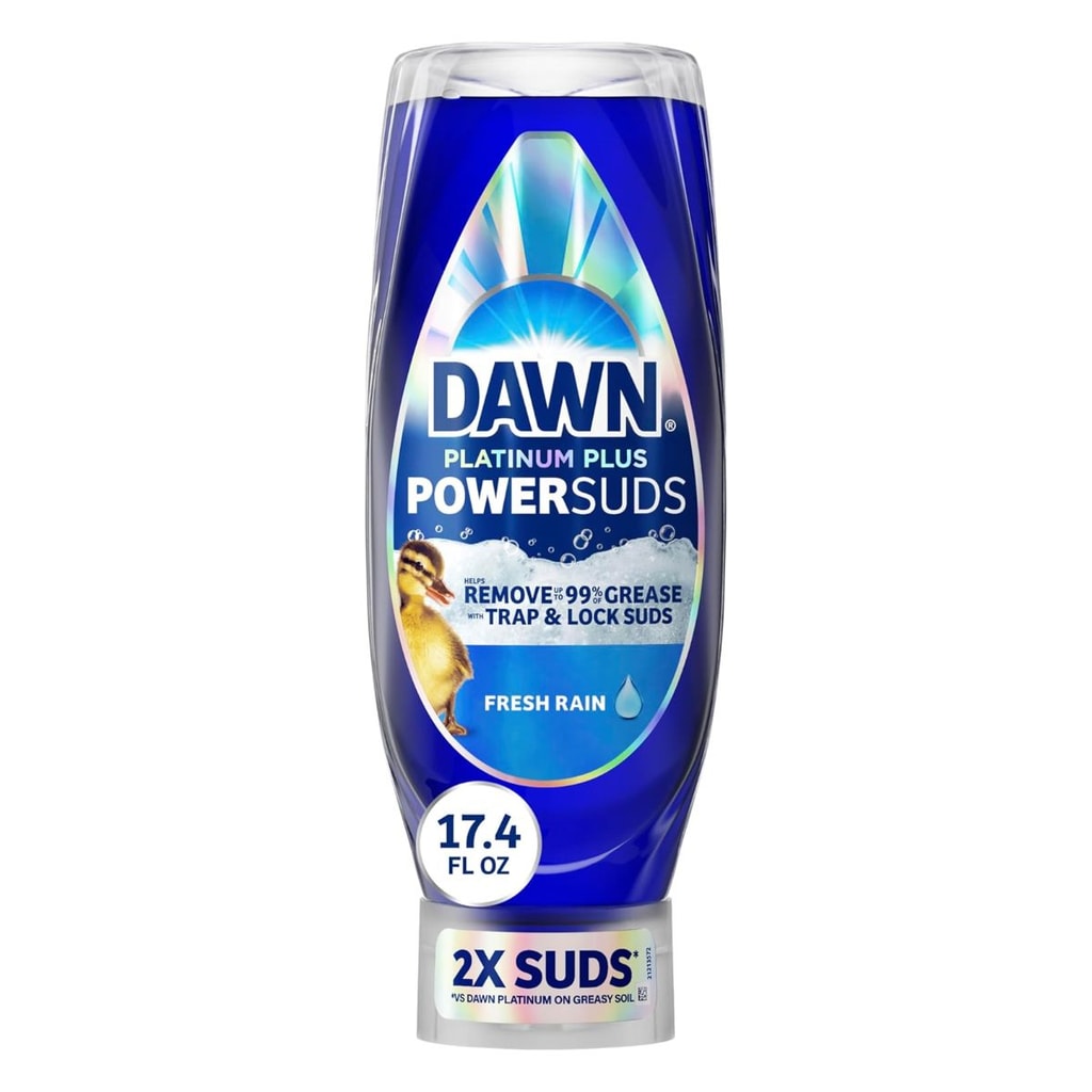 Dawn Platinum Plus PowerSuds Liquid Dish Soap