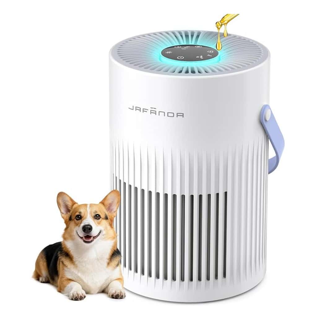 Jafända Portable Hepa Air Purifers for Home, Pet Dander, Dust, Smoke