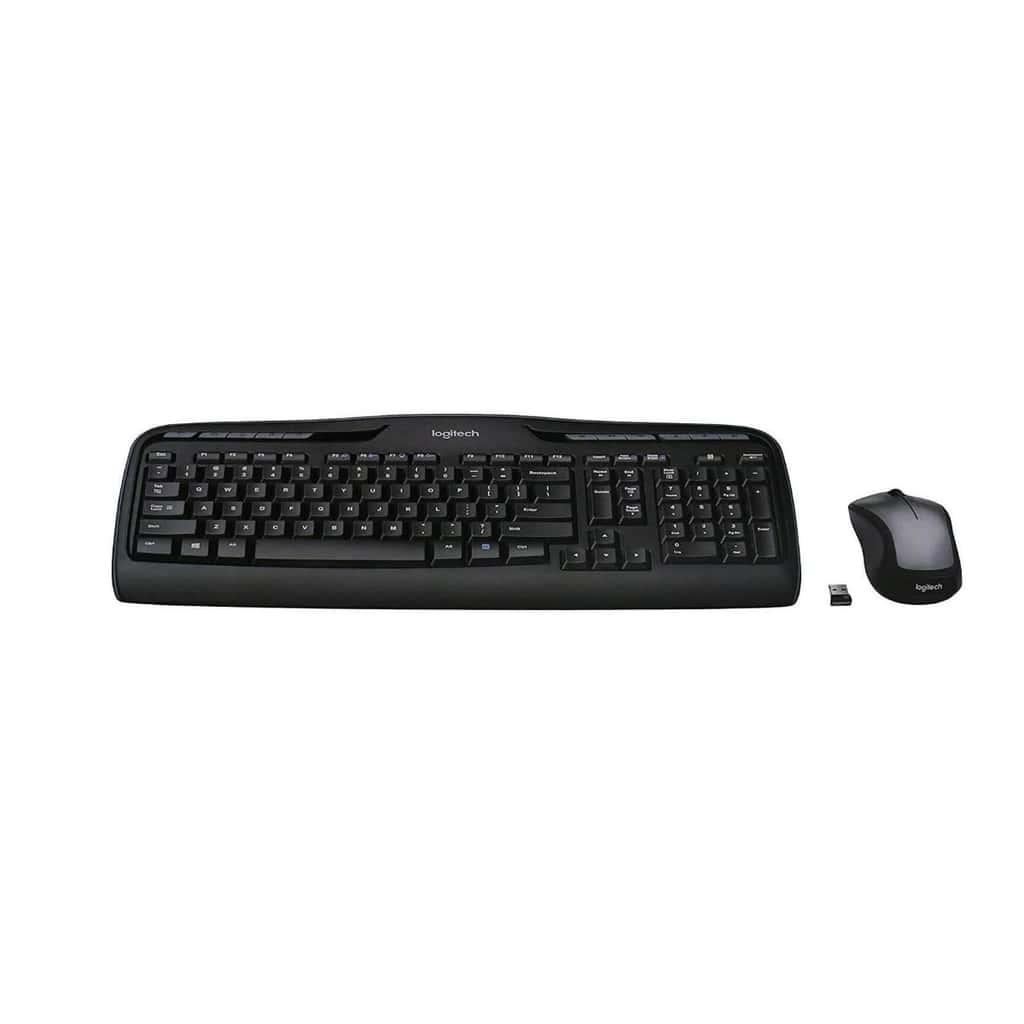 Logitech MK335 Quiet Wireless Keyboard and Mouse Combo