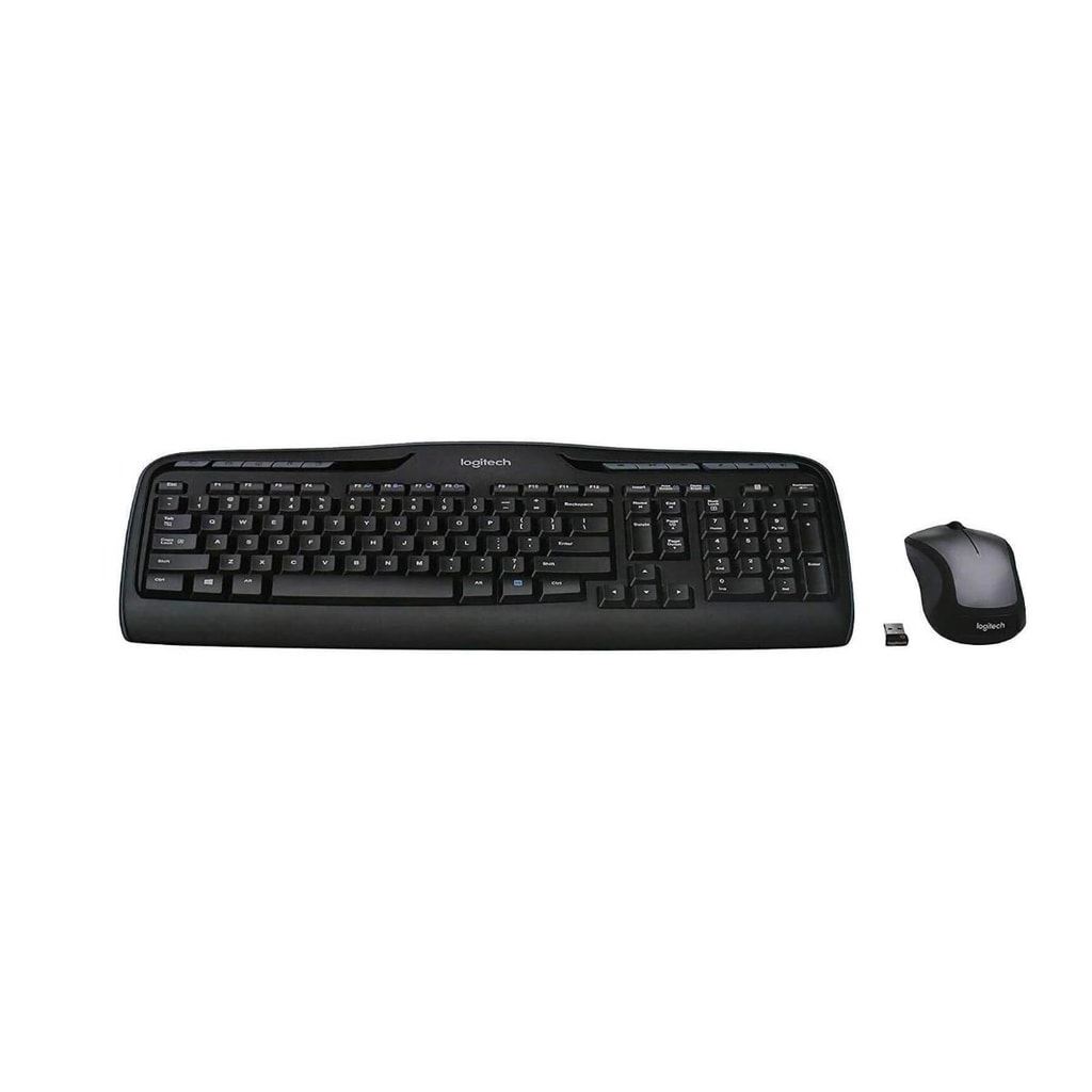 Logitech MK335 Quiet Wireless Keyboard and Mouse Combo
