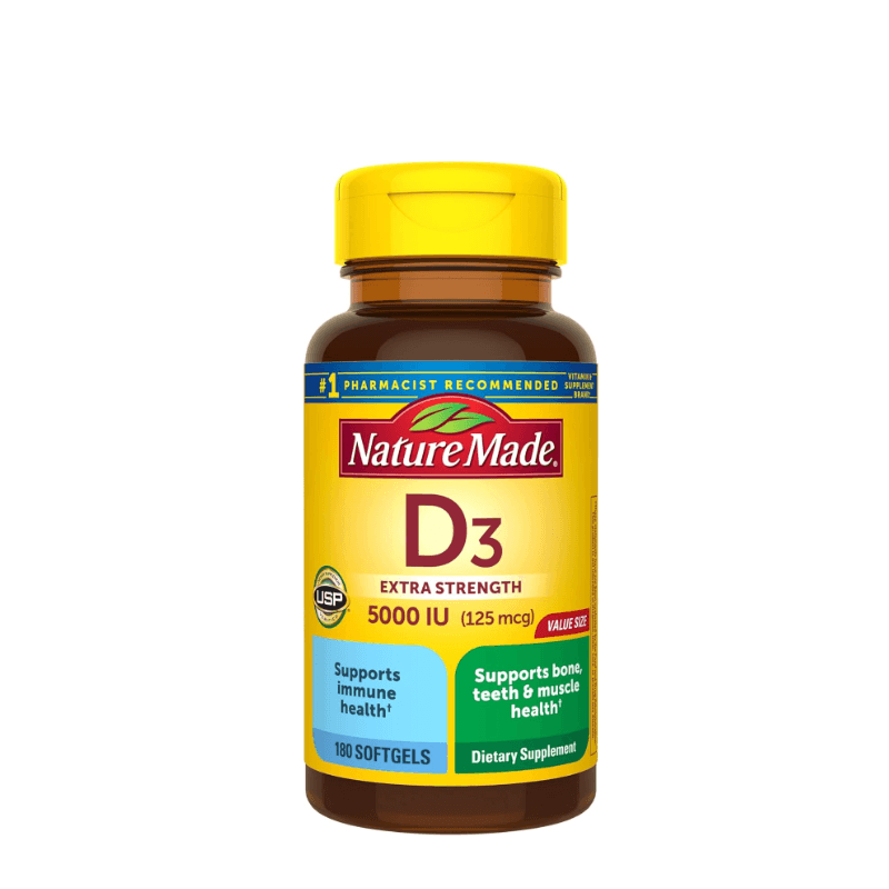 Nature Made Vitamin D3 5000 IU for $12.14