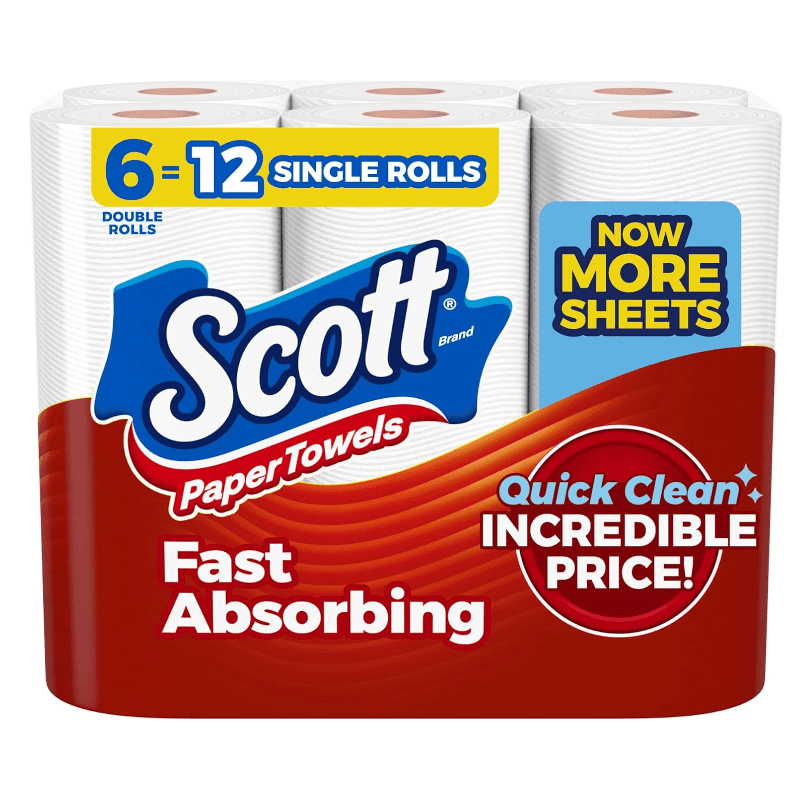 Scott Paper Towels 6 Pack