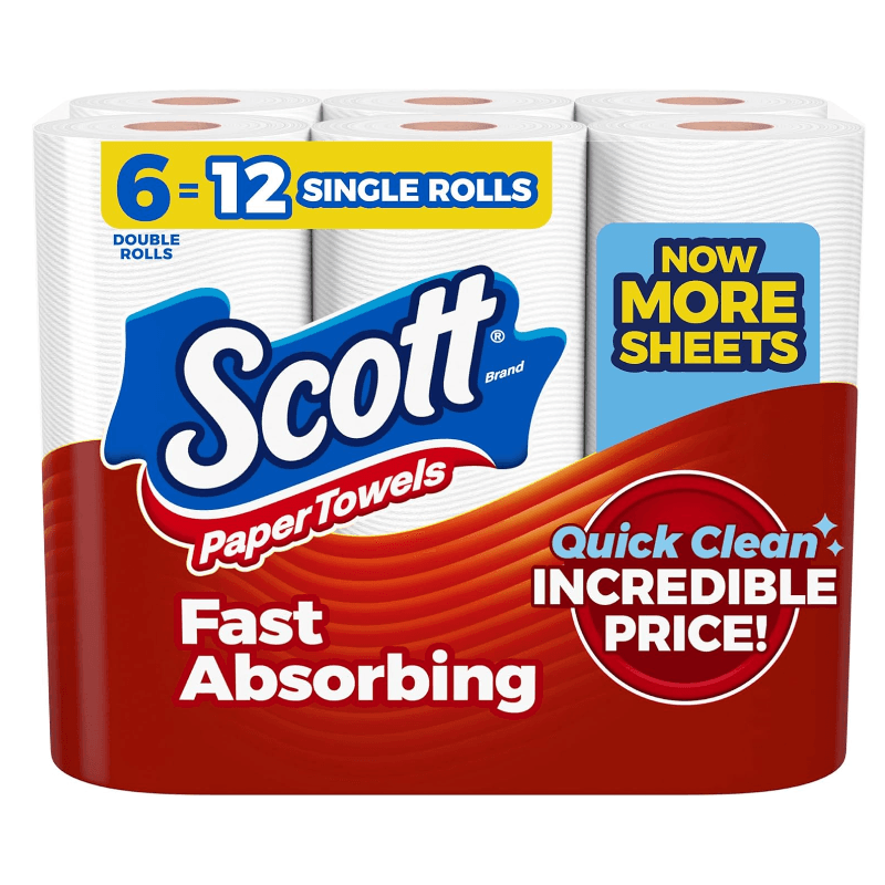 Scott Paper Towels 6 Pack